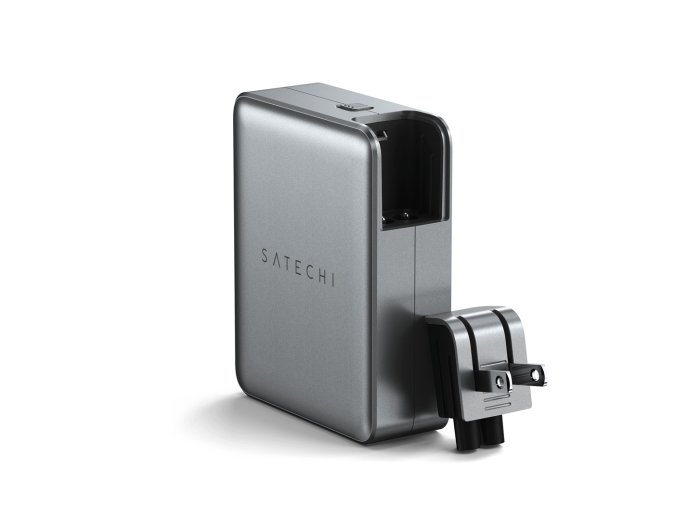 Satechi 4-Port GaN Travel Charger - ładowarka podróżna 145W z 4 adapterami do gniazdek - US, UK, EU, AS (4x USB-C)