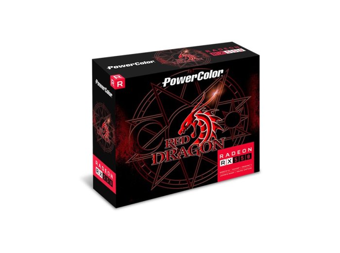 Karta graficzna Powercolor RX 550 Czerwony Smok 4096MB DDR5 DVI/HDMI