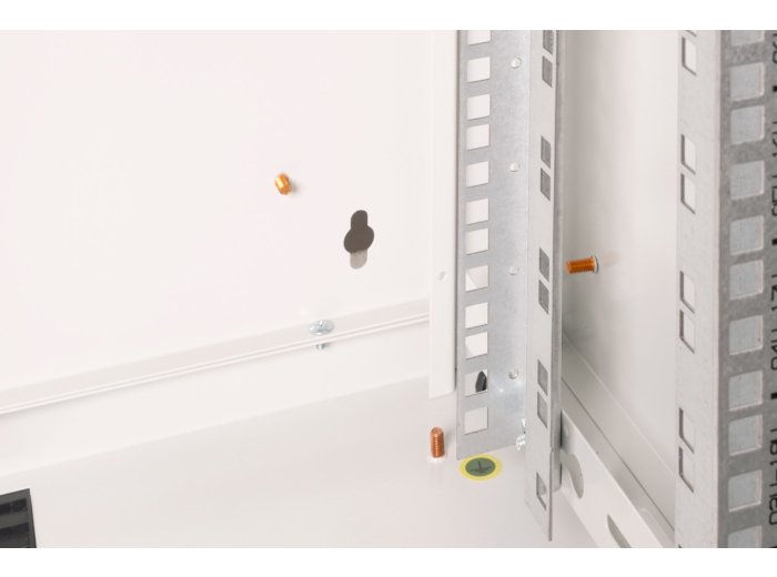 Digitus Szafa sieciowa wisząca Unique 19" 20U rack 600x450, drzwi szyba, szary, niedzielona, złożona, 100kg