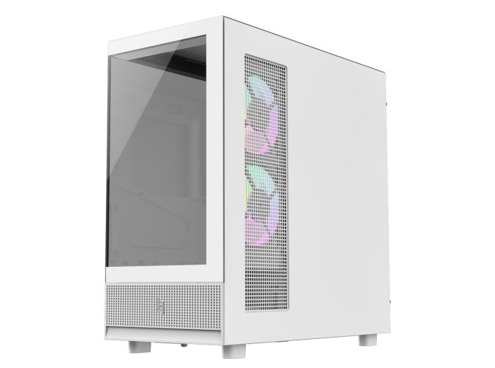 GameMax NEX C51 WH zabezpieczenia & uchwyty komputerów Biały