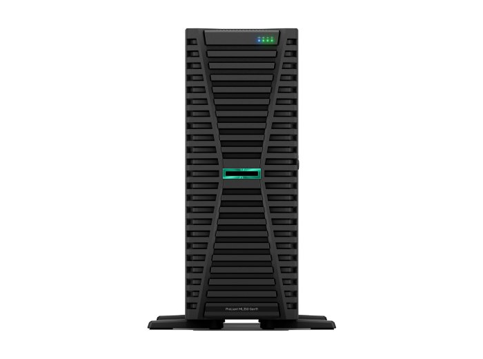 HPE ProLiant ML350 Gen11 4510 12-core 64GB-R MR408i-o 8SFF 2x960GB SSD 2x1000W RPS EU Server P71671-425