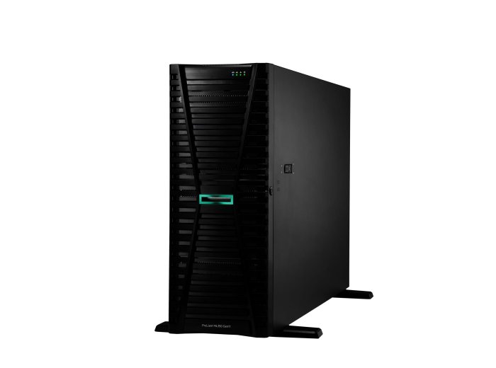 HPE ProLiant ML350 Gen11 4510 12-core 64GB-R MR408i-o 8SFF 2x960GB SSD 2x1000W RPS EU Server P71671-425