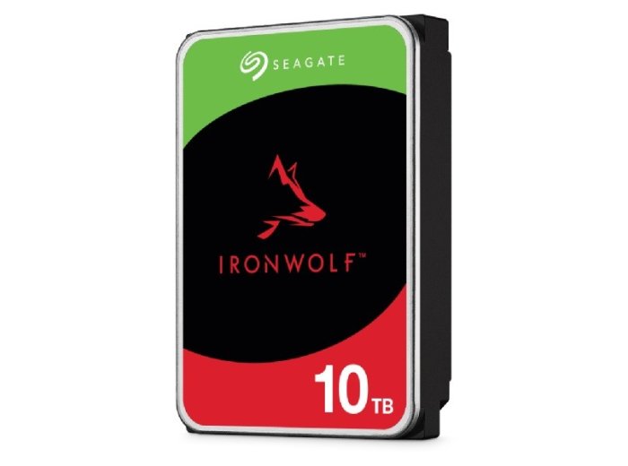 Dysk HDD Seagate IronWolf ST10000VN000 (10 TB ; 3.5"; 256 MB ;7200 obr/min)