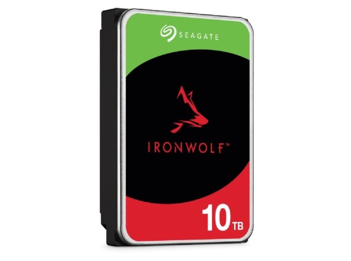 Dysk HDD Seagate IronWolf ST10000VN000 (10 TB ; 3.5"; 256 MB ;7200 obr/min)