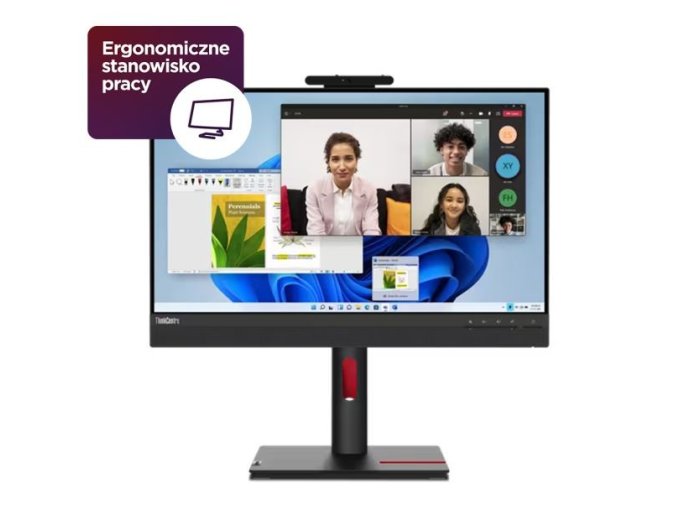 Monitor 23.8 ThinkCentre Tiny-in-One 24 Gen 5 WLED with Webcam 12NAGAT1EU