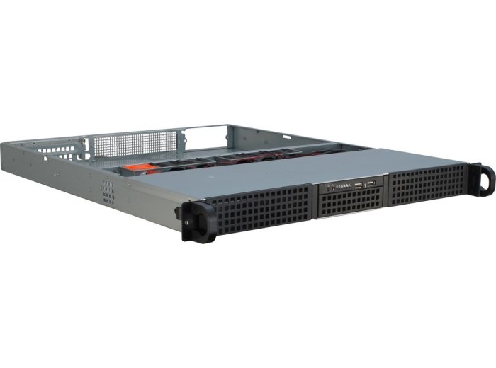 Inter-Tech 48.3cm IPC 1U-10255 1U SERWER 2x USB