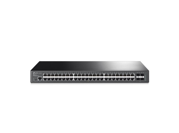 TP-Link JetStream TL-SG3452 przełącznik sieciowy Zarządzany L2 Gigabit Ethernet (10/100/1000) 1U Czarny