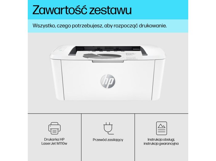 HP LaserJet M110w Bezprzewodowe Czerń i biel Drukarka