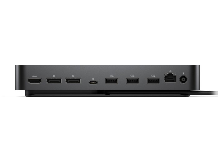 DELL WD25 Przewodowa USB 3.2 Gen 2 (3.1 Gen 2) Type-C Czarny
