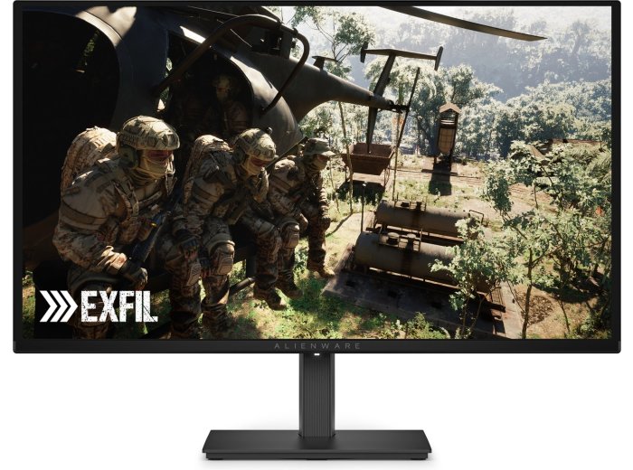 Alienware AW2726DM monitor komputerowy 67,3 cm (26.5") 2560 x 1440 px Quad HD QD-OLED Czarny
