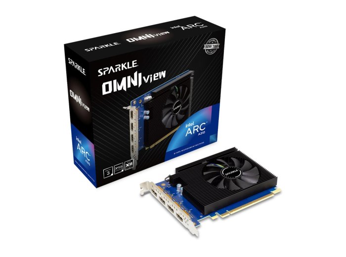 Karta graf. SPARKLE Intel Arc A310 Omni View 4GB (WYPRZEDAŻ)