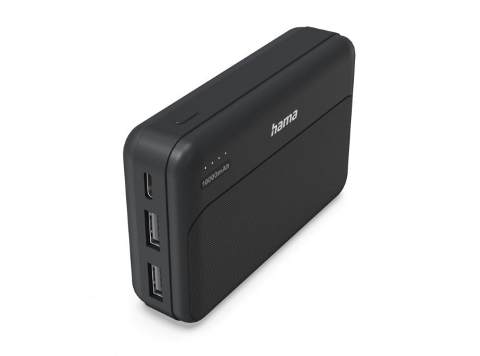 Power pack 10000mAh 2xUSB-A antracyt