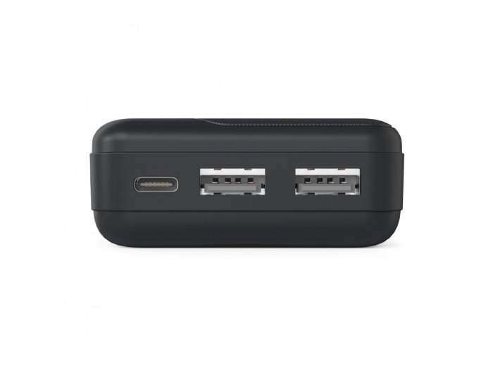 Power pack 10000mAh 2xUSB-A antracyt
