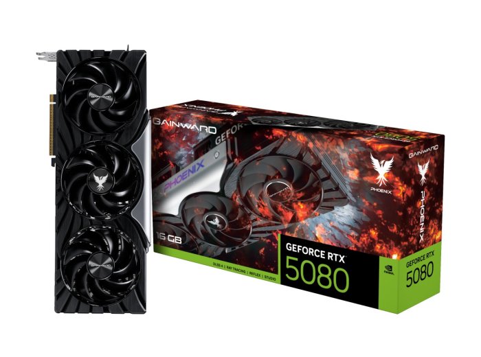 Karta graficzna GeForce RTX 5080 Phoenix V1, 16 GB, GDDR7, 256 Bit, 7680 x 432