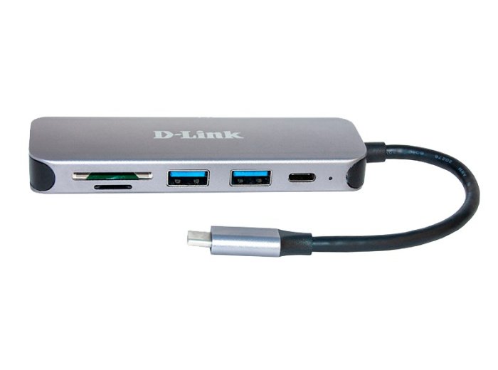 D-Link DUB-2325 stacja dokująca USB Type-C Szary