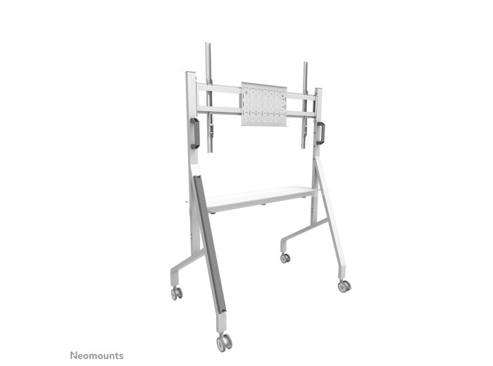 Neomounts FL50-525WH1 Stojak na kółkach do telewizora 139,7 cm (55") - 215,9 cm (85") z regulowaną wysokością Biały
