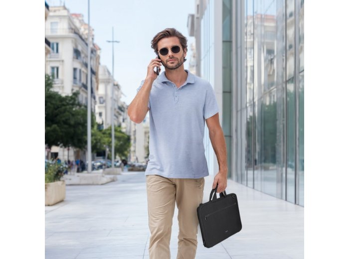 Torba do laptopa hardcase 16,2 cala czarna