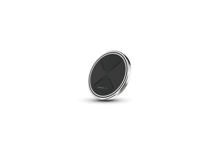 Terratec ChargeAIR dot! Smartfon Czarny, Srebrny DC Bezprzewodowe ładowanie Szybkie ładowanie Wewnętrzna
