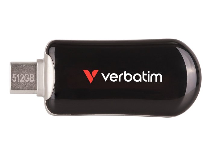 Pamięć flash USB-C STICK Verbatim Plectra Black 512 GB