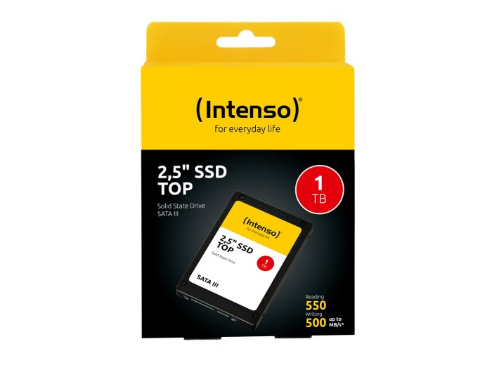 Dysk SSD Intenso Top 2.5" 1TB SATA III MLC 3812460