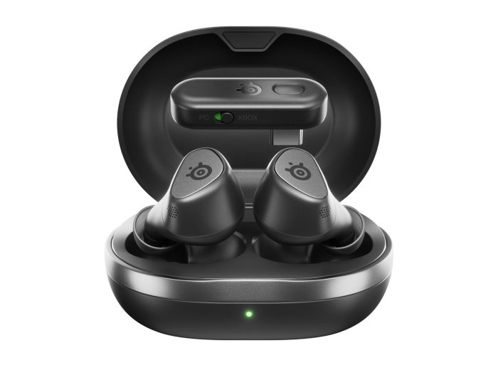 Słuchawki SteelSeries Arctis GameBuds dla Xbox Series X/S z Bluetooth, do uszu, wyciszające, bezprzewodowe, czarne