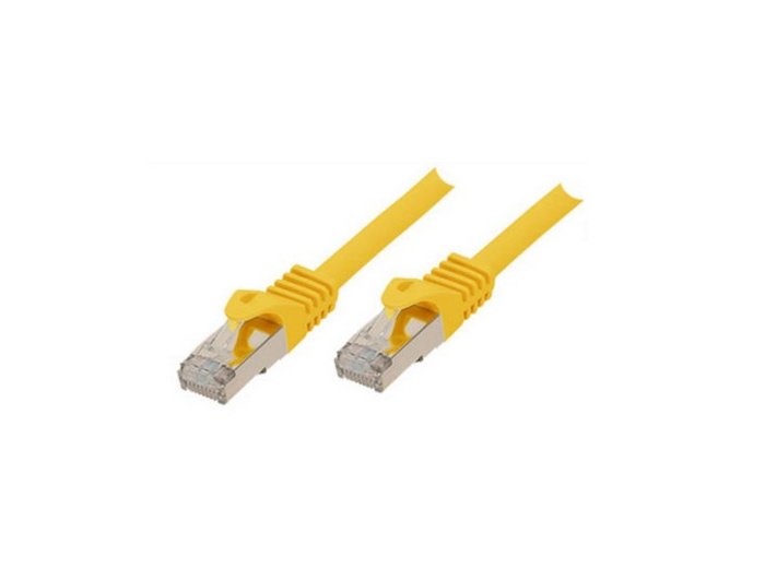 shiverpeaks BS75550-Y kabel sieciowy Żółty 50 m Cat7 S/FTP (S-STP)
