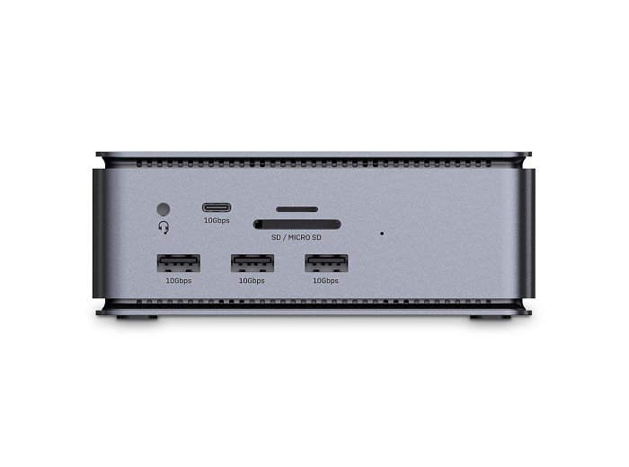 Lindy 43372 stacja dokująca Dokujący USB4 Antracyt