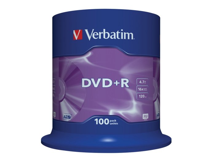 DVD+R 16x 4.7GB 100P CB 43551