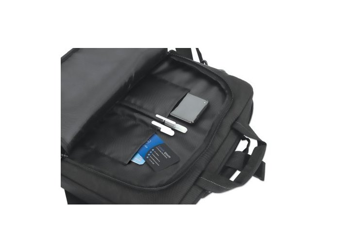 Manhattan 440363 torba na laptop 35,8 cm (14.1") Obudowa na messenger Czarny