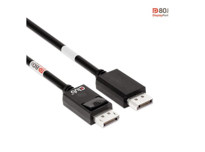 CLUB3D CAC-1091 kabel DisplayPort 1,2 m Czarny