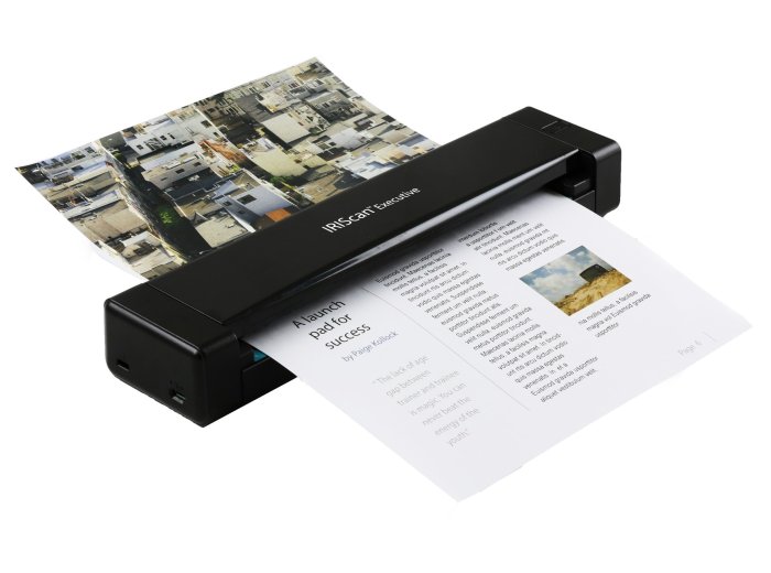 Skaner szczelinowy do dokumentów IRIS Executive 4 458737 (A4; USB; Kabel USB)
