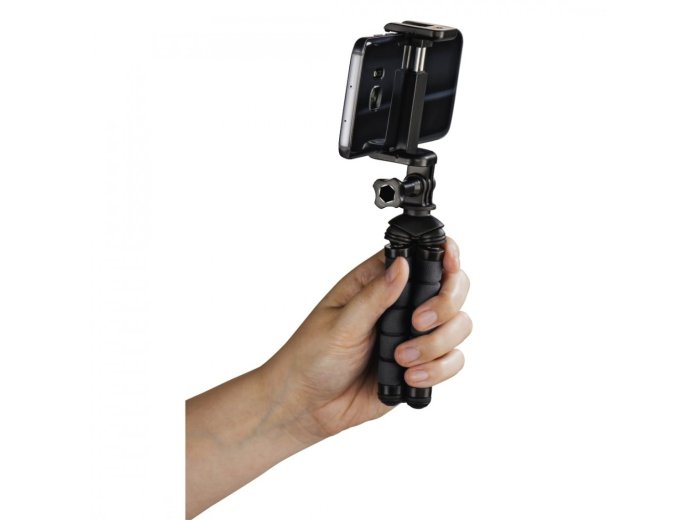 Mini statyw flex 2w1 14cm czarny