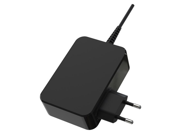 LC-Power LC-NB-GAN-90-C ładowarka do urządzeń przenośnych Laptop Czarny Prąd przemienny Wewnętrzna