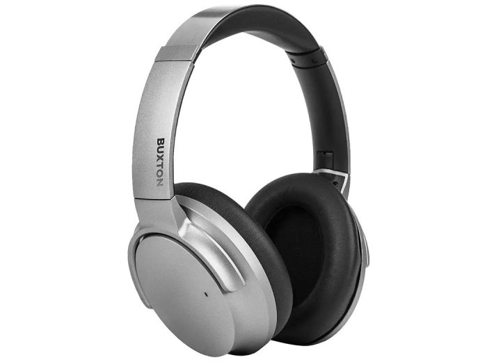 BUXTON BHP-18000 - Słuchawki Bluetooth nauszne srebrne