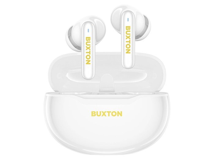 BUXTON BTW-7200 TUYA - Słuchawki Bluetooth douszne białe