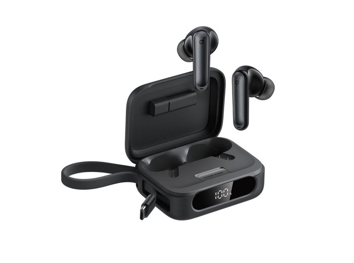 Anker soundcore P41i - Black (MFI) Zestaw słuchawkowy True Wireless Stereo (TWS) Douszny Połączenia/Muzyka/Sport/Codzienność USB Type-C Bluetooth Podstawka do ładowania Czarny
