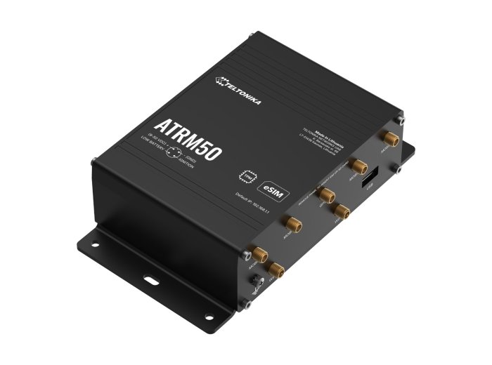Teltonika ATRM50 | Router 5G | 4x M12 GbE, WiFi 5, Dual SIM, eSIM, GPS