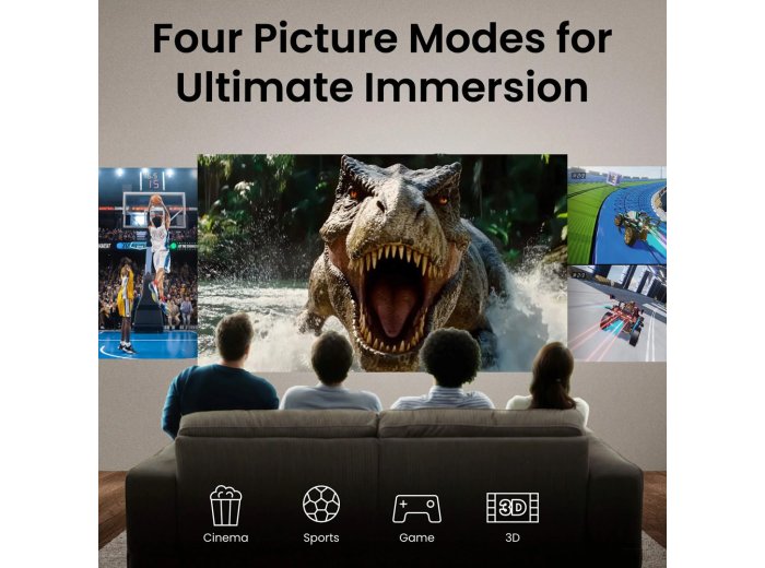 BenQ TH575i Projektor o standardowym rzucie 3800 ANSI lumenów DLP 1080p (1920x1080) Kompatybilność 3D Biały