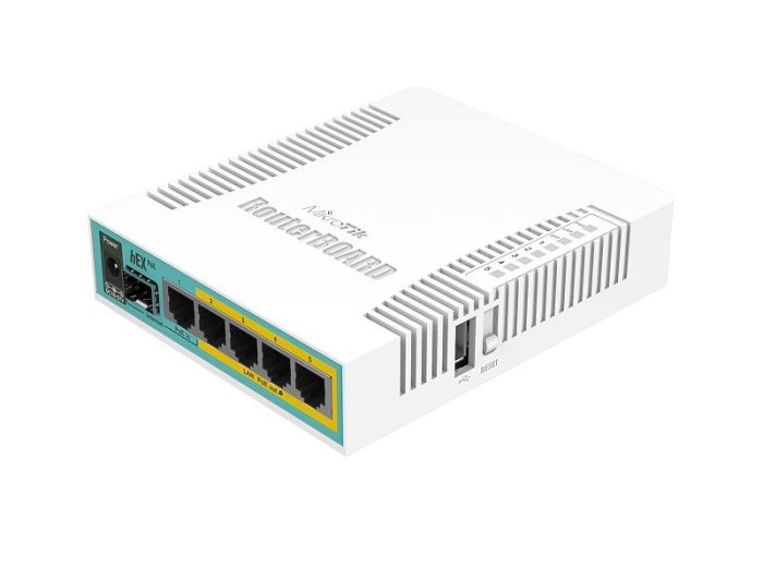 Mikrotik hEX PoE router Biały