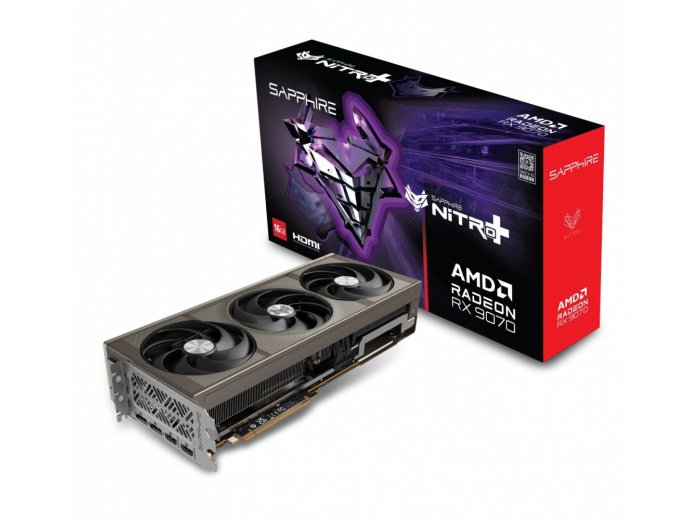 Karta graficzna Radeon RX 9070 NITRO+ 16GB OC GDDR6 256bit 2DP/2HDMI