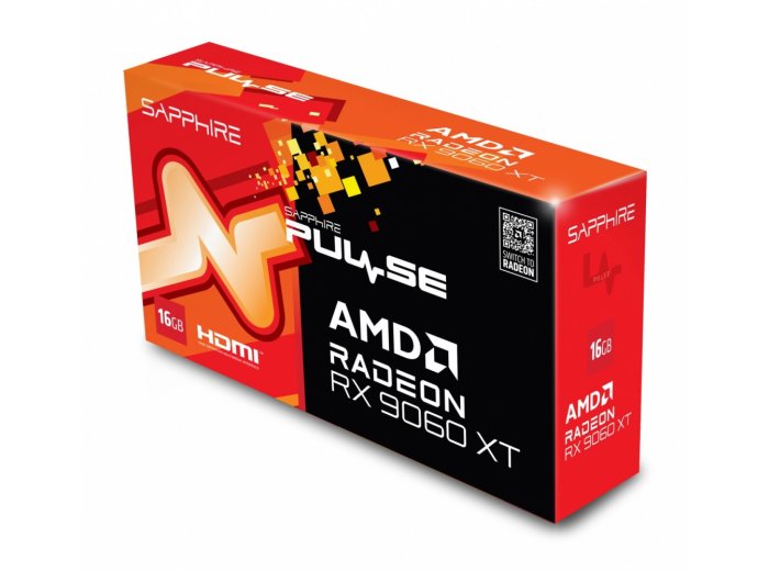 Karta graficzna Radeon RX 9060 XT PULSE 16GB GDDR6 128bit DP/2HDMI