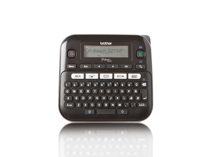 Brother PT-D210VP drukarka etykiet Termotransferowy 180 x 180 DPI 20 mm/s QWERTY