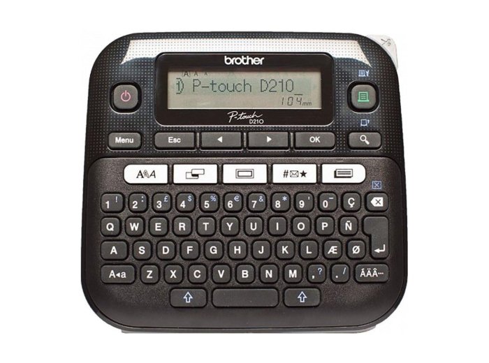 Brother PT-D210VP drukarka etykiet Termotransferowy 180 x 180 DPI 20 mm/s QWERTY