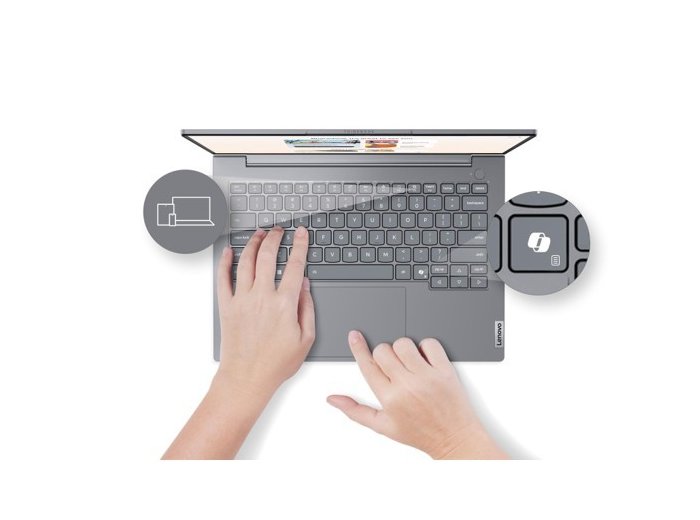 Laptop ThinkBook 14 G8 21SJ00V6PB W11Pro Ultra 5 225U/16GB/512GB/INT/14.0 WUXGA/Luna Grey/3YR OS + CO2 Offset