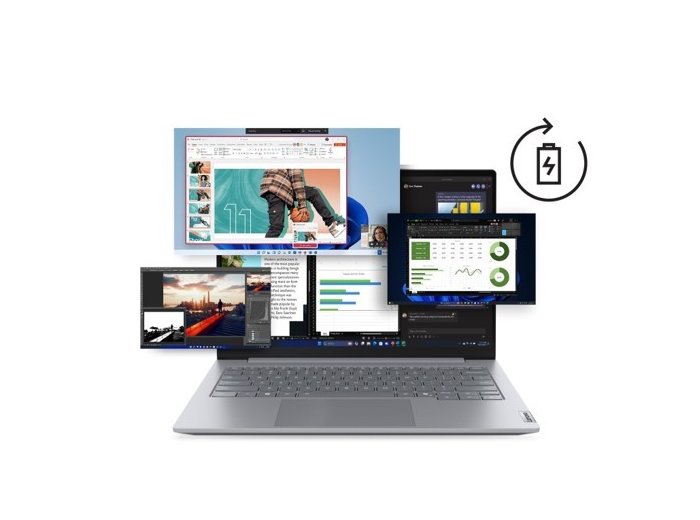 Laptop ThinkBook 14 G8 21SJ00V6PB W11Pro Ultra 5 225U/16GB/512GB/INT/14.0 WUXGA/Luna Grey/3YR OS + CO2 Offset