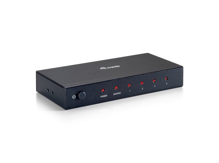 Equip 332714 rozgałęziacz telewizyjny HDMI 4x HDMI