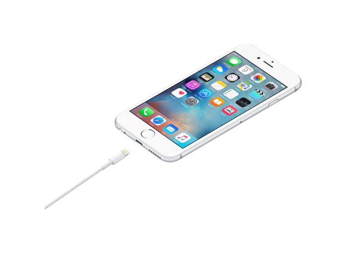 Apple MUQW3ZM/A kabel Lightning 1 m Biały