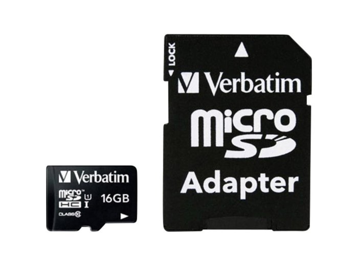Karta pamięci microSDHC 16GB Class10 UHS-I + Adapter