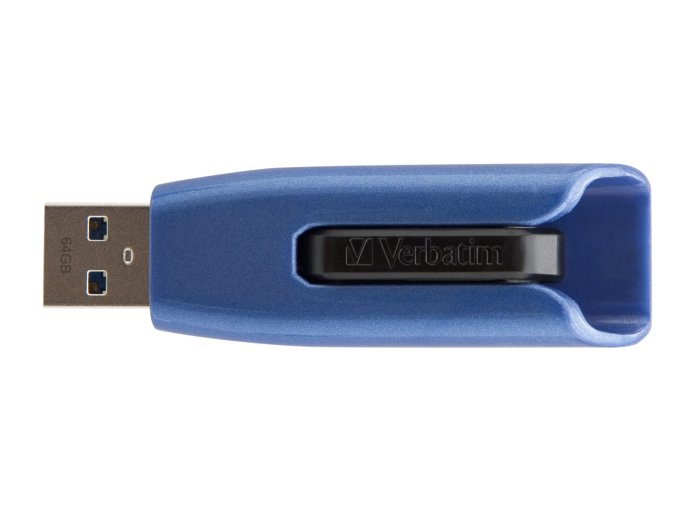Verbatim Store 'n' Go V3 Max pamięć USB 64 GB USB Typu-A 3.2 Gen 1 (3.1 Gen 1) Niebieski