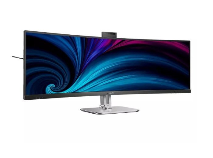 Monitor 49B2U5900CH 49 cali Curved VA HDMIx2 DP USB-C RJ45 KVM HAS Kamera Głośniki